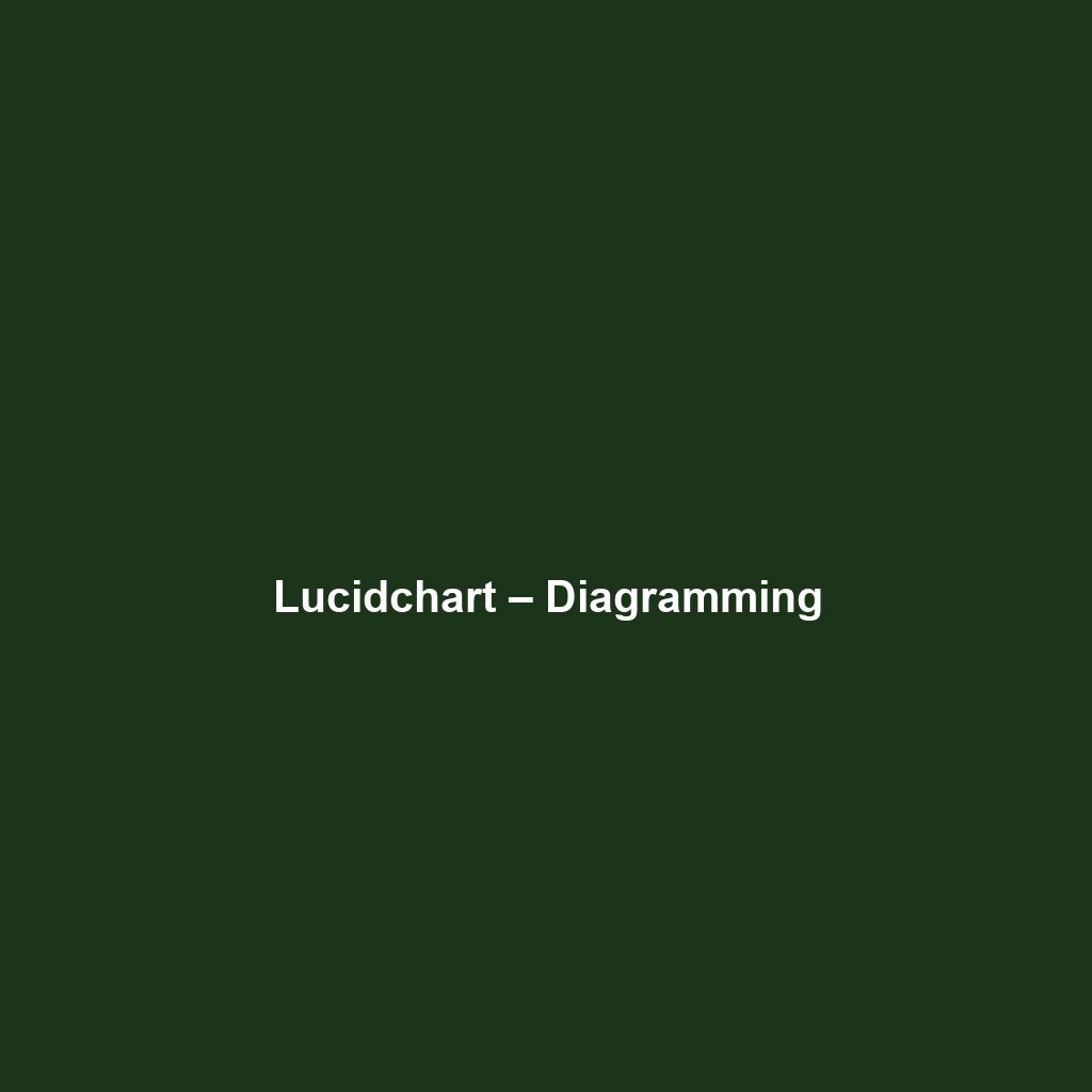 Lucidchart – Diagramming