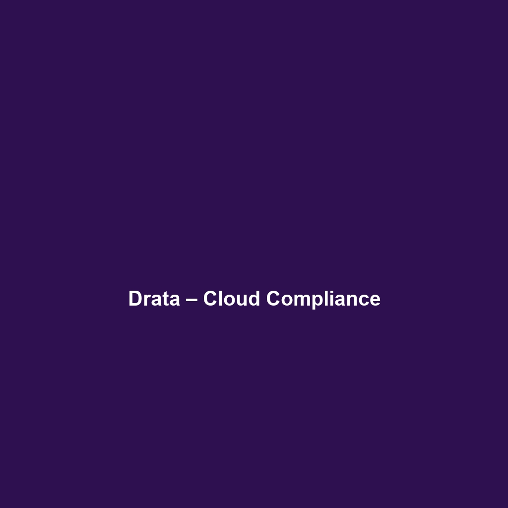 Drata – Cloud Compliance